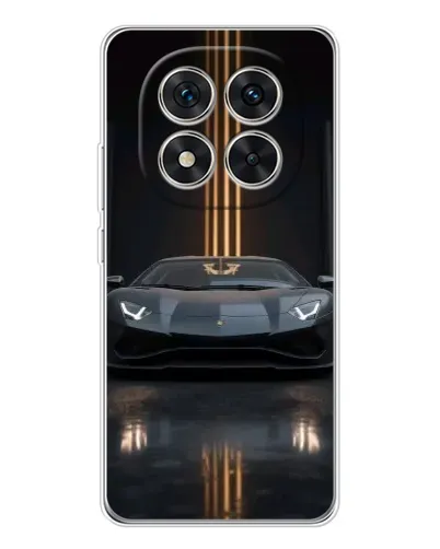 Чохол для Xiaomi Redmi Note 15 Pro 5G з картинкою «Lamborghini золоті лінії»