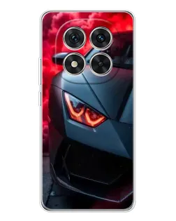 Чохол для Xiaomi Redmi Note 15 Pro 5G з картинкою «Lamborghini червоне сяйво»