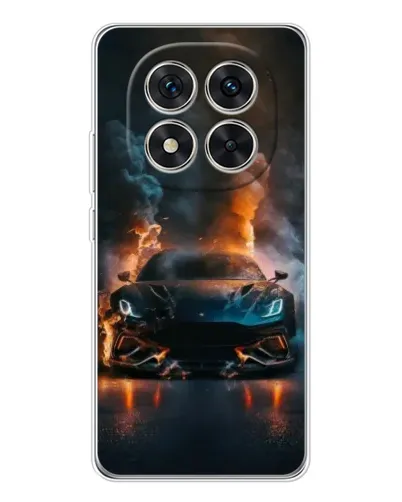 Чохол для Xiaomi Redmi Note 15 Pro 5G з картинкою «Lamborghini димна естетика»