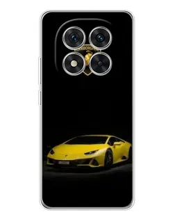 Чохол для Xiaomi Redmi Note 15 Pro 5G з картинкою «Lamborghini жовтий акцент»