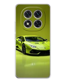 Чохол для Xiaomi Redmi Note 15 Pro 5G з картинкою «Салатовий Lamborghini Huracan»