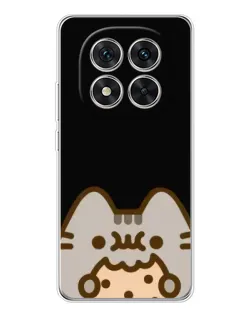 Чохол для Xiaomi Redmi Note 15 Pro 5G з картинкою «Пушин на чорному»