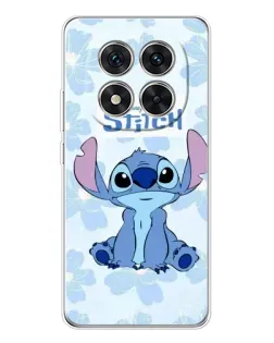 Чехол для Xiaomi Redmi Note 15 Pro 5G с картинкой «Stitch среди цветов»
