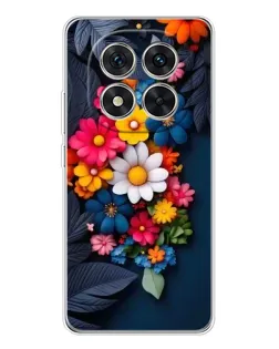 Чохол для Xiaomi Redmi Note 15 Pro 5G з картинкою «Квіткова феєрія»