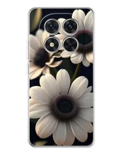 Чохол для Xiaomi Redmi Note 15 Pro 5G з картинкою «Білі маргаритки макро»