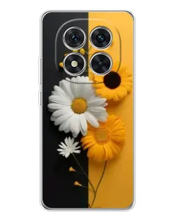 Чохол для Xiaomi Redmi Note 15 Pro 5G з картинкою «Соняшник та ромашка»