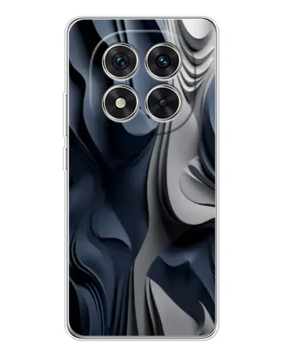 Чохол для Xiaomi Redmi Note 15 Pro 5G з картинкою «Об'ємні сині складки»