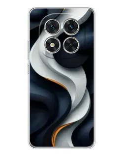 Чохол для Xiaomi Redmi Note 15 Pro 5G з картинкою «Об'ємні чорно-білі стрічки» Чохол для Xiaomi Redmi Note 15 Pro 5G з картинкою «Об'ємні чорно-білі стрічки»