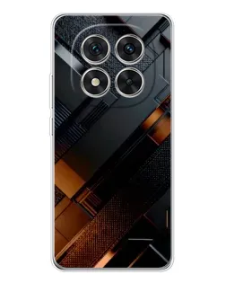 Чохол для Xiaomi Redmi Note 15 Pro 5G з картинкою «Чорні геометричні блоки»