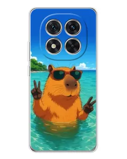 Чохол для Xiaomi Redmi Note 15 Pro 5G з картинкою «Морська капібара»