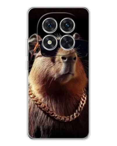 Чохол для Xiaomi Redmi Note 15 Pro 5G з картинкою «Капібара золотий ланцюг»