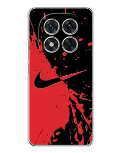 Чехол для Xiaomi Redmi Note 15 Pro Plus с картинкой «Красные брызги Nike»