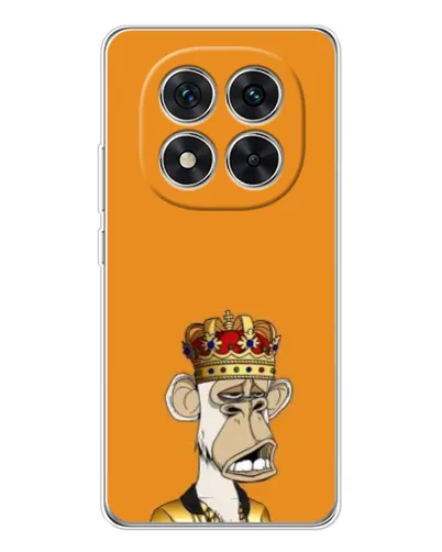Чехол для Xiaomi Redmi Note 15 Pro Plus с картинкой «Золотая обезьяна Bored Ape»