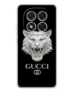 Чехол для Xiaomi Redmi Note 15 Pro Plus с картинкой «Gucci — серебряный лев» Чехол для Xiaomi Redmi Note 15 Pro Plus с картинкой «Gucci — серебряный лев»