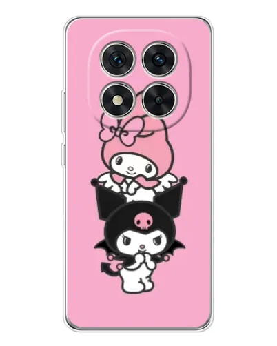 Чехол для Xiaomi Redmi Note 15 Pro Plus с картинкой «My Melody и Kuromi»