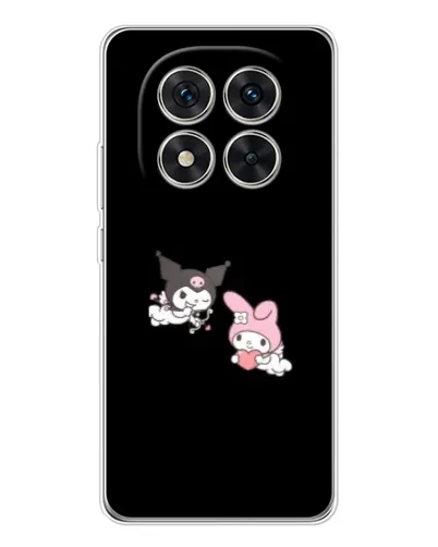 Чехол для Xiaomi Redmi Note 15 Pro Plus с картинкой «My Melody и Kuromi»