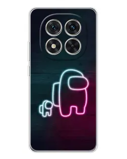 Чехол для Xiaomi Redmi Note 15 Pro Plus с картинкой «Among Us неон-арт»