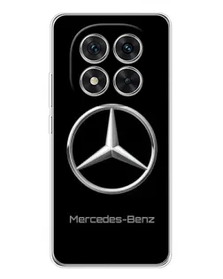 Чехол для Xiaomi Redmi Note 15 Pro Plus с картинкой «Mercedes Silver Logo»