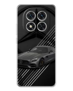 Чехол для Xiaomi Redmi Note 15 Pro Plus с картинкой «Mercedes AMG — графика»