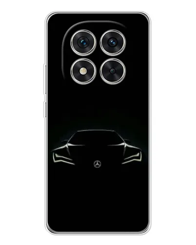 Чехол для Xiaomi Redmi Note 15 Pro Plus с картинкой «Mercedes — силуэт авто» Чехол для Xiaomi Redmi Note 15 Pro Plus с картинкой «Mercedes — силуэт авто»