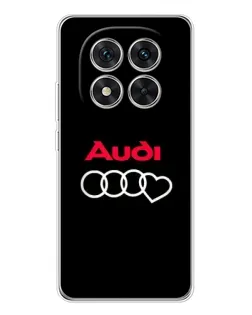 Чохол для Xiaomi Redmi Note 15 Pro Plus з картинкою «Логотип Audi Heart» Чохол для Xiaomi Redmi Note 15 Pro Plus з картинкою «Логотип Audi Heart»