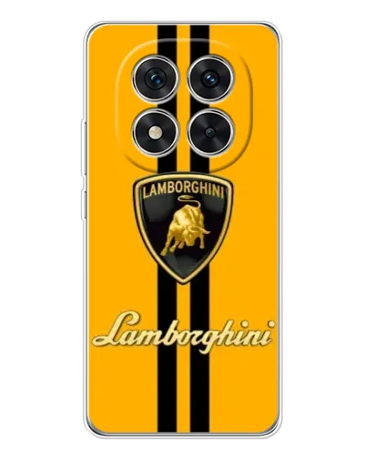 Чехол для Xiaomi Redmi Note 15 Pro Plus с картинкой «Lamborghini Stripe желтый»