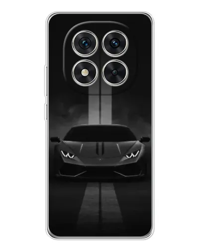 Чехол для Xiaomi Redmi Note 15 Pro Plus с картинкой «Lamborghini симметрия дорог»