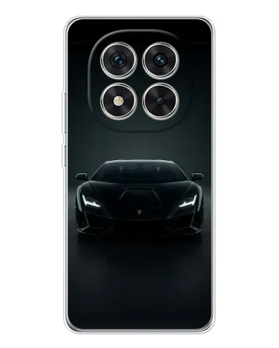 Чехол для Xiaomi Redmi Note 15 Pro Plus с картинкой «Черный Lamborghini Aventador»