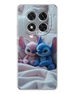 Чехол для Xiaomi Redmi Note 15 Pro Plus с картинкой «Плюшевые Стич Ангел»