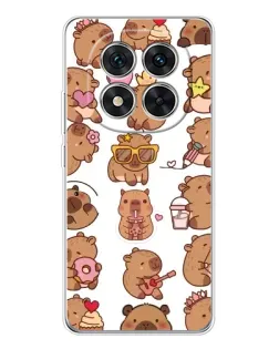 Чехол для Xiaomi Redmi Note 15 Pro Plus с картинкой «Стикерпак с капибарами» Чехол для Xiaomi Redmi Note 15 Pro Plus с картинкой «Стикерпак с капибарами»