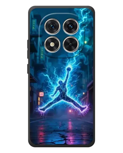 Чехол для Xiaomi Redmi Note 15 Pro с картинкой «Jordan Gold Jumpman»