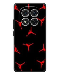 Чехол для Xiaomi Redmi Note 15 Pro с картинкой «Jordan Red Pattern»