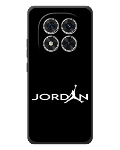 Чехол для Xiaomi Redmi Note 15 Pro с картинкой «Jordan White Logo»