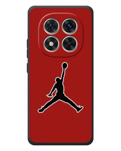 Чехол для Xiaomi Redmi Note 15 Pro с картинкой «Jordan Red Back»
