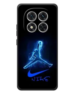 Чехол для Xiaomi Redmi Note 15 Pro с картинкой «Jordan Neon Blue»