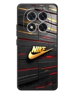 Чехол для Xiaomi Redmi Note 15 Pro с картинкой «Золотой Nike на металле»