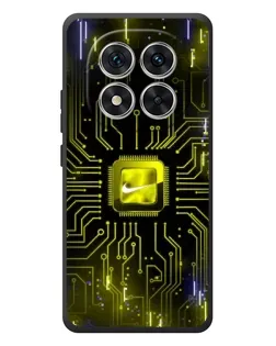 Чехол для Xiaomi Redmi Note 15 Pro с картинкой «Nike — золотая искра»