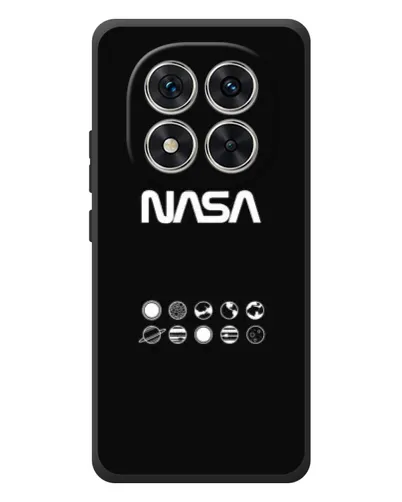 Чехол для Xiaomi Redmi Note 15 Pro с картинкой «NASA — технический принт»