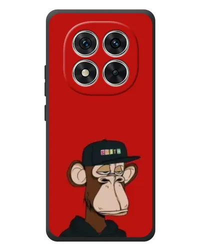 Чехол для Xiaomi Redmi Note 15 Pro с картинкой «Bored Ape — красный фон» Чехол для Xiaomi Redmi Note 15 Pro с картинкой «Bored Ape — красный фон»