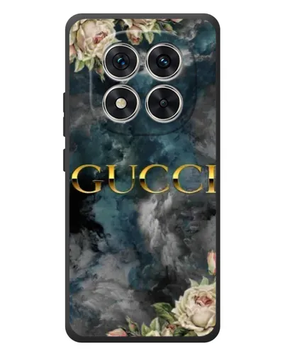 Чехол для Xiaomi Redmi Note 15 Pro с картинкой «Абстрактные цветы Gucci»