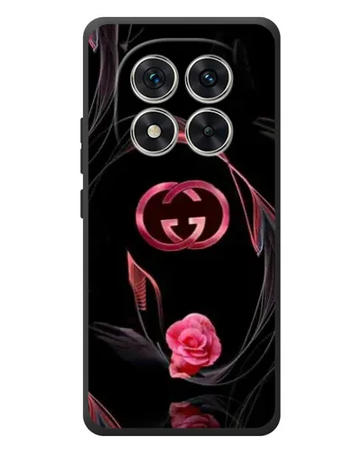 Чехол для Xiaomi Redmi Note 15 Pro с картинкой «Gucci — неоновая роза»
