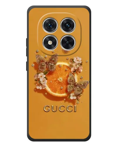 Чохол для Xiaomi Redmi Note 15 Pro з картинкою «Gucci — золоті метелики» Чохол для Xiaomi Redmi Note 15 Pro з картинкою «Gucci — золоті метелики»
