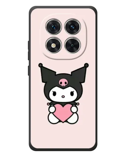 Чехол для Xiaomi Redmi Note 15 Pro с картинкой «Kuromi и сердце»