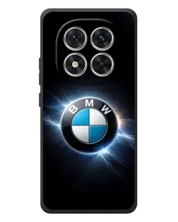 Чехол для Xiaomi Redmi Note 15 Pro с картинкой «BMW — неоновое сияние»