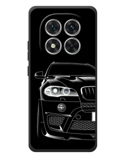 Чехол для Xiaomi Redmi Note 15 Pro с картинкой «Темный силуэт BMW»
