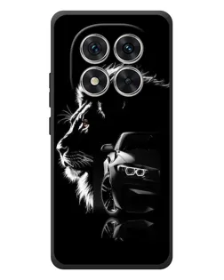 Чехол для Xiaomi Redmi Note 15 Pro с картинкой «BMW и лев»