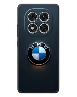 Чехол для Xiaomi Redmi Note 15 Pro с картинкой «Логотип BMW — минимализм»