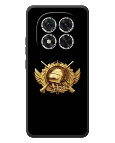 Чехол для Xiaomi Redmi Note 15 Pro с картинкой «PUBG — оранжевый градиент»