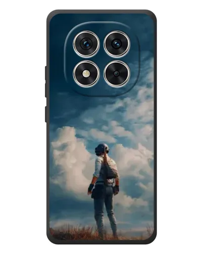 Чехол для Xiaomi Redmi Note 15 Pro с картинкой «Герой PUBG на скале»