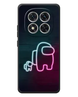 Чехол для Xiaomi Redmi Note 15 Pro с картинкой «Among Us неон-арт»